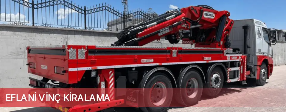 Eflani İlçemi Vinç Kiralama